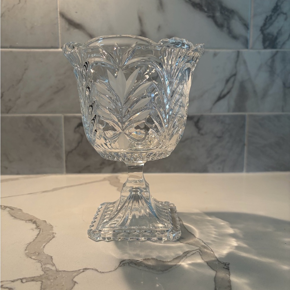 Violetta crystal candy bowl